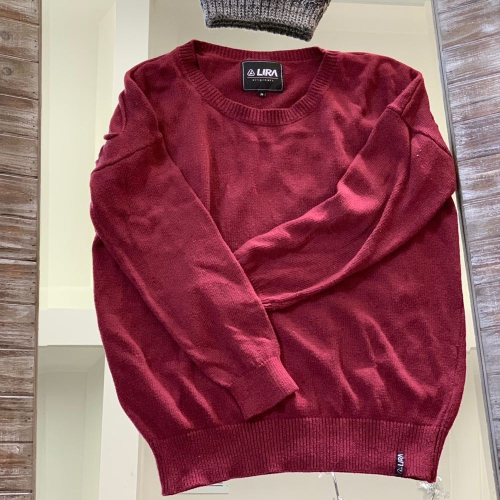 Pacsun Lira Original Burgandy Sweater